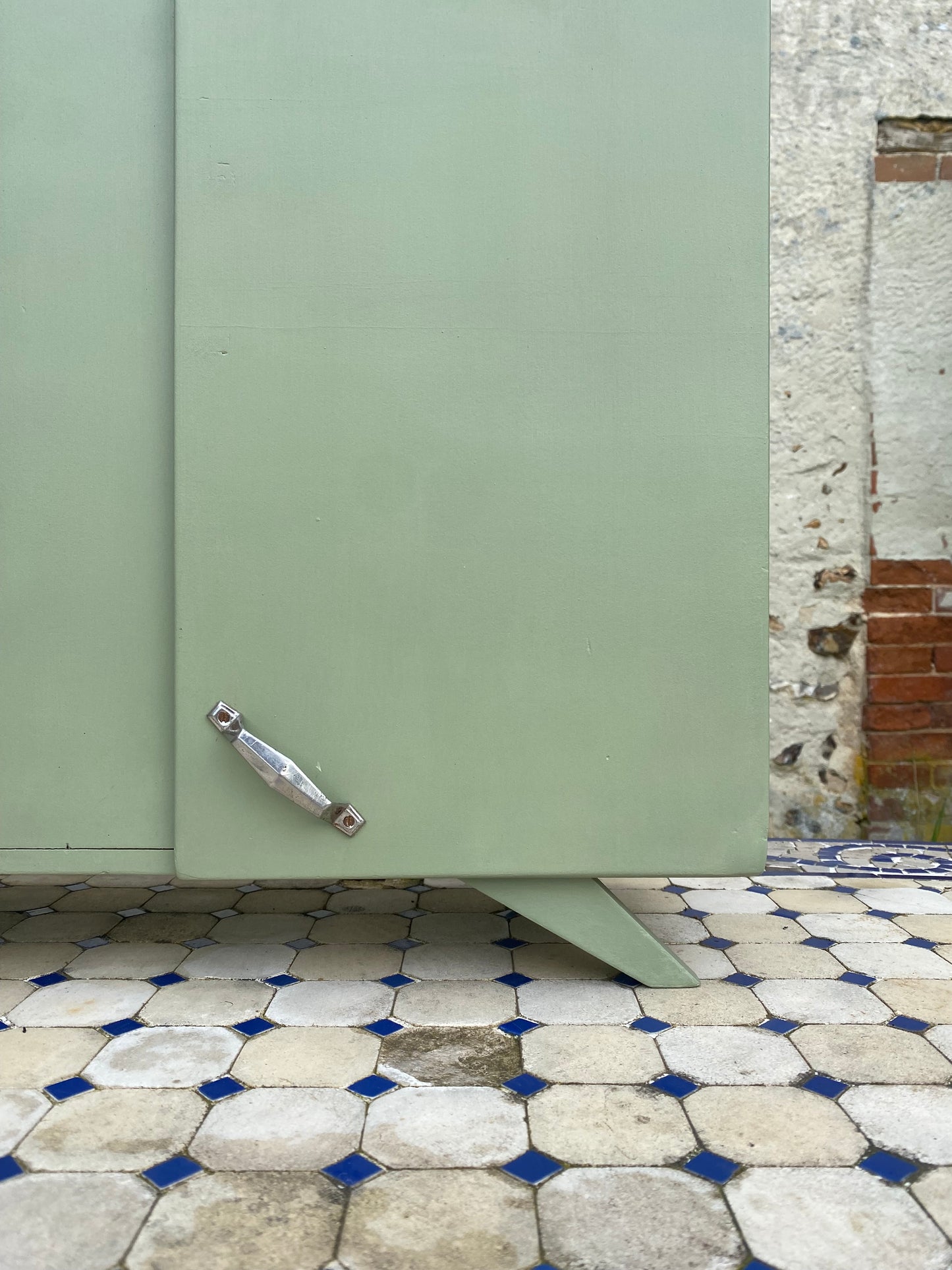 Armoire à pharmacie vintage relookée