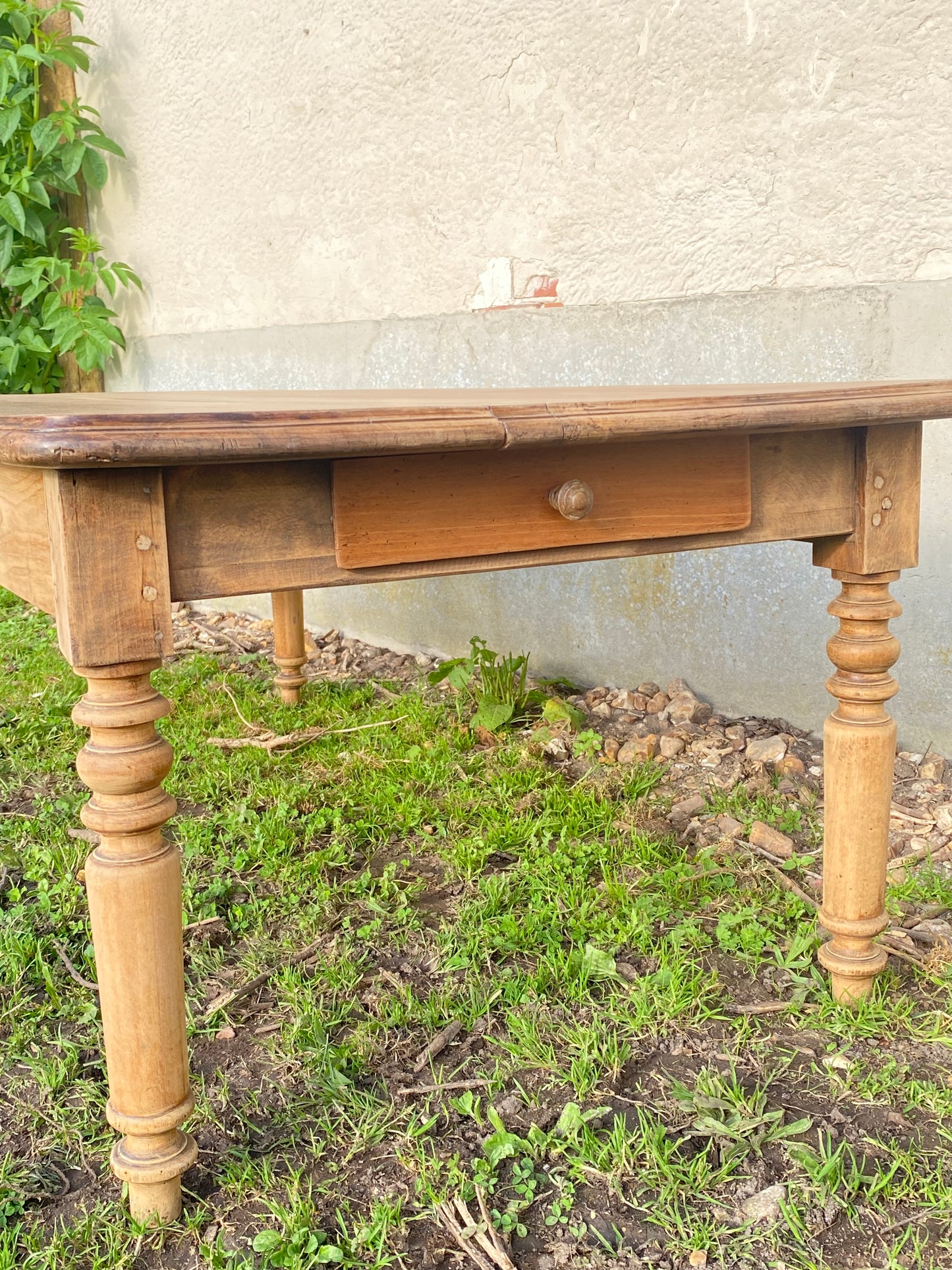 Table basse de campagne en chêne massif