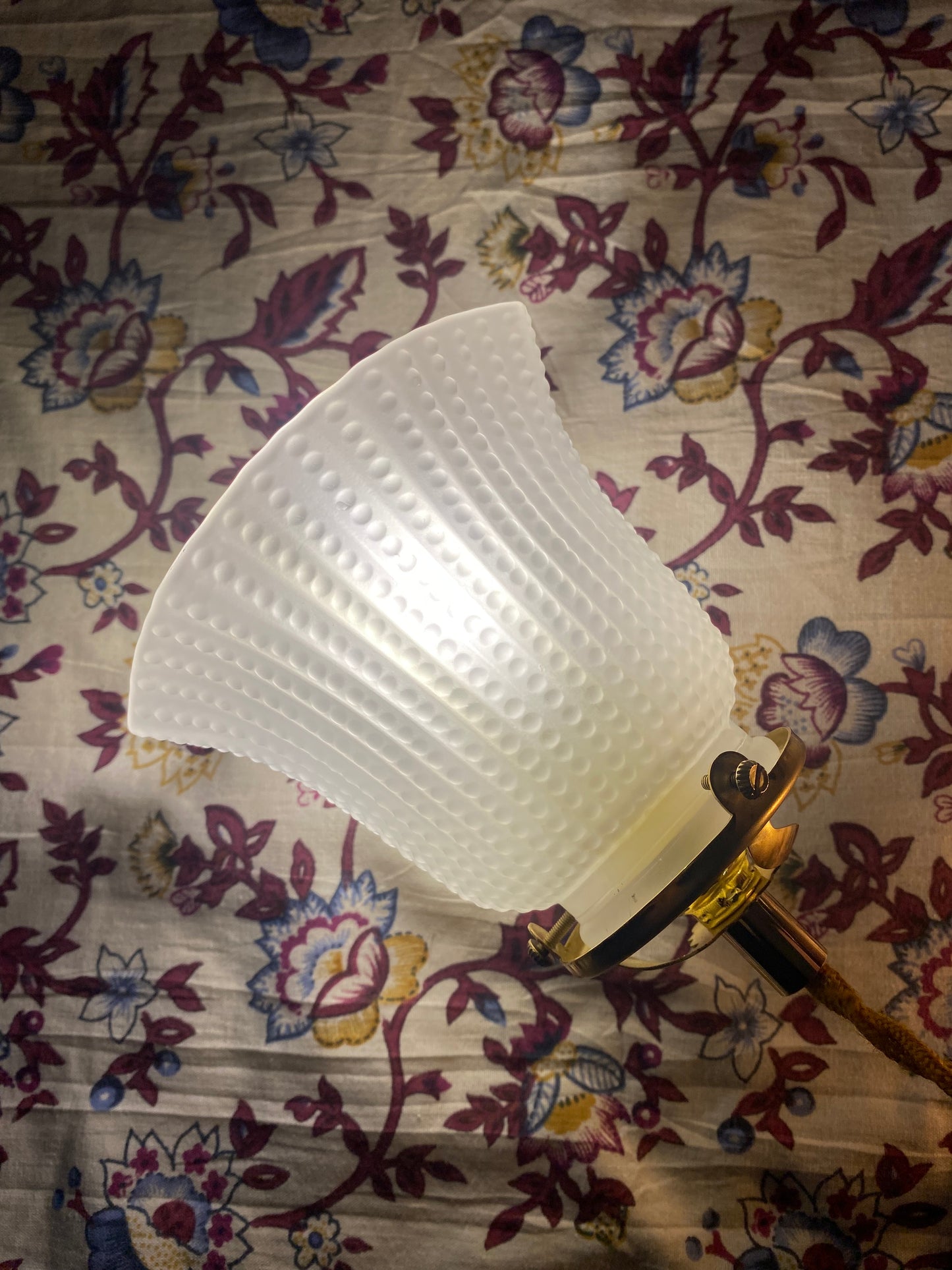 Lampes baladeuses aux tulipes anciennes