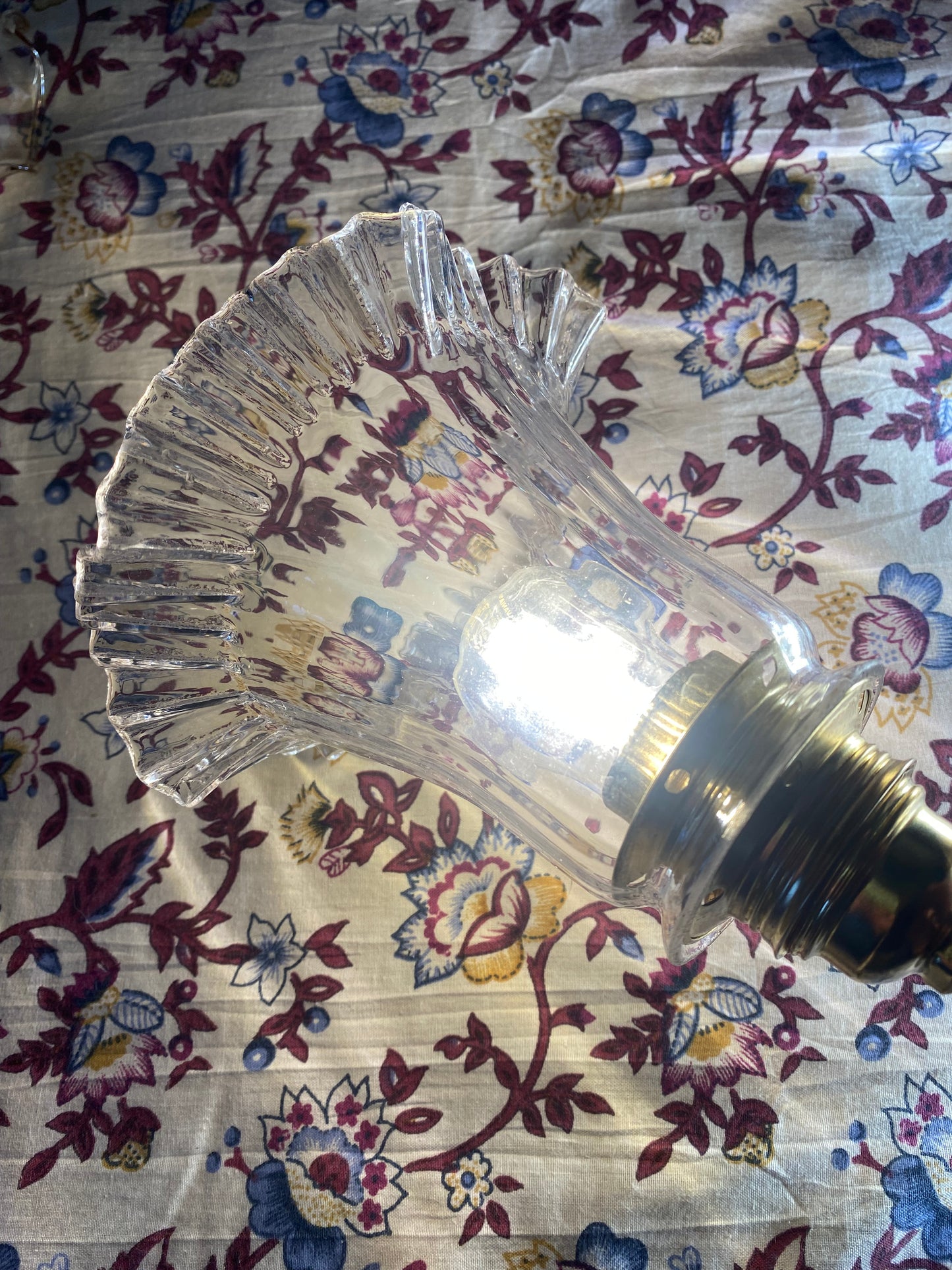 Lampes baladeuses aux tulipes anciennes