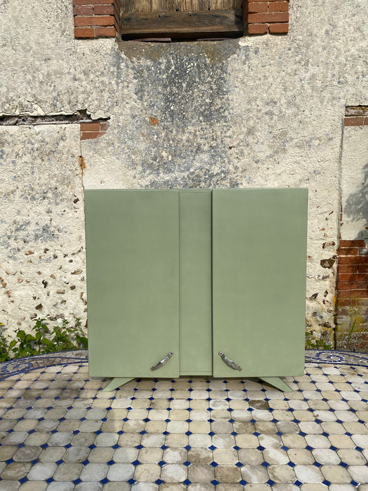 Armoire à pharmacie vintage relookée