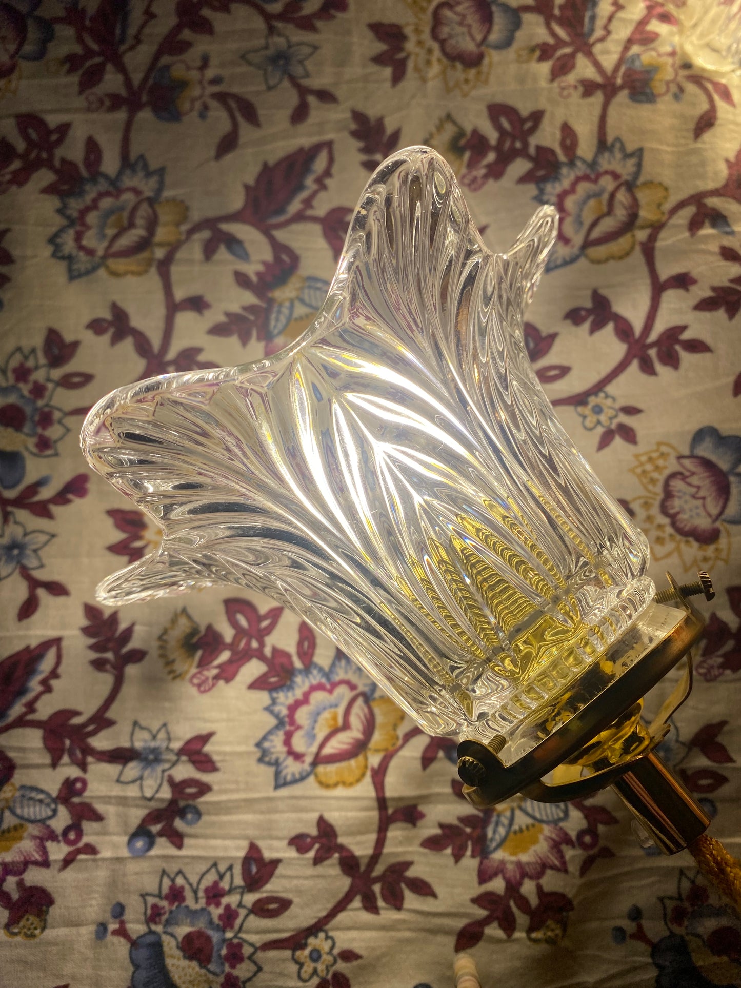 Lampes baladeuses aux tulipes anciennes