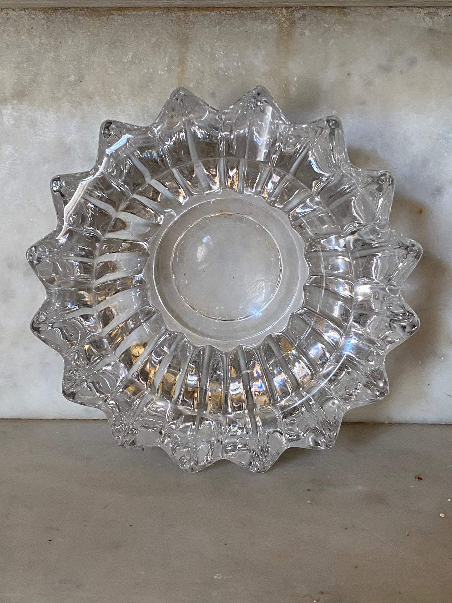 Cendrier en cristal Art Déco - Pierre d’Avesn
