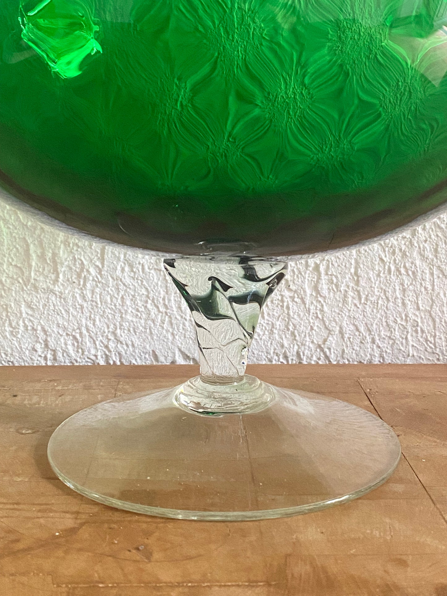 Vase en verre soufflé d’Empoli XXL